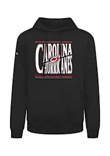 Levelwear Carolina Hurricanes Mens Black Podium Powerhouse Long Sleeve Hoodie