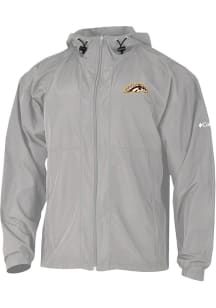 Mens Western Michigan Broncos Grey Columbia Prodigy Light Weight Jacket
