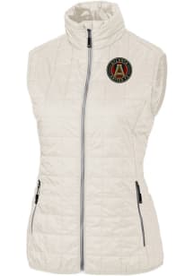 Cutter and Buck Atlanta United FC Womens White Rainier PrimaLoft Vest