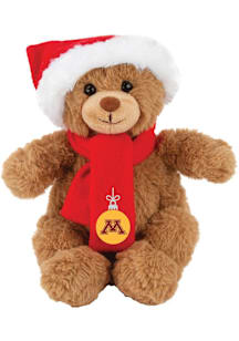 Minnesota Golden Gophers Jardine  Holiday 10" Holiday Plush - Brown