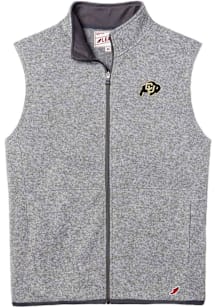 Colorado Buffaloes Mens Grey Saranac Sleeveless Jacket