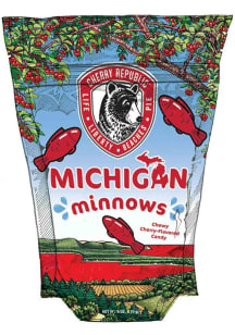 Michigan shape of an iconic Northern Michigan minnow Candy