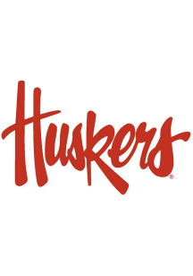 Red Nebraska Cornhuskers Licensed Mark Decal
