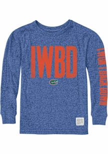 Original Retro Brand Florida Gators Blue Tom Petty Won't Back Down Sleeve Hit Long Sleeve T Shirt