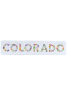 Colorado Floral Watercolor Stickers - Green