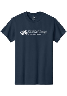 Drexel Dragons Navy Blue Summit Sportswear Goodwin College of Professional Studies Short Sleeve T..