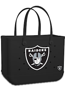 Las Vegas Raiders Black Large Bogg Bag Tote