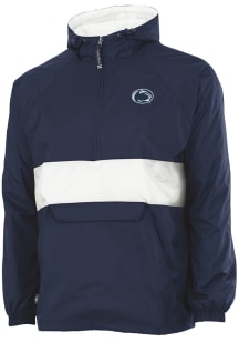 Penn State Nittany Lions Mens Navy Blue Classic Stripe Light Weight Jacket