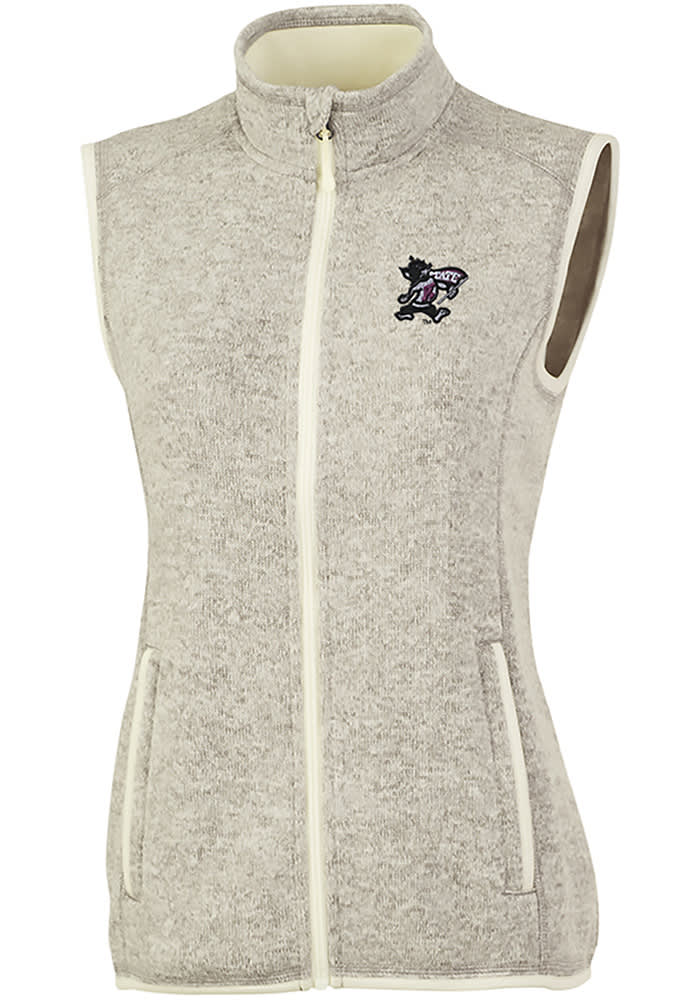 K-State Wildcats Womens Oatmeal Pacific Vest