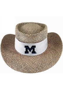 LogoFit Michigan Wolverines White Tournament Mens Bucket Hat