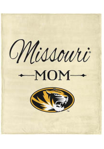 Missouri Tigers Mom Silk Touch Fleece Blanket - White