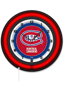 Montreal Canadiens 19in Neon Wall Clock