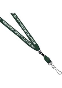 Green Jardine Michigan State Spartans 3/8 Class of 2026 Sublimated Lanyard