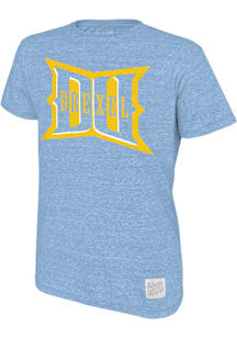 Drexel Dragons Light Blue Original Retro Brand Triblend Short Sleeve Fashion T Shirt