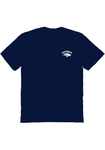Vive La Fete Nevada Wolf Pack Womens Navy Blue Impressions Short Sleeve T-Shirt