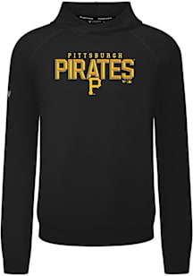 Levelwear Pittsburgh Pirates Black Mandate Carve Long Sleeve T Shirt
