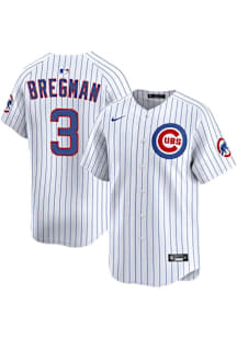 Alex Bregman Nike Chicago Cubs Mens White Home Limited Baseball Jersey