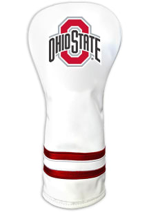 White Ohio State Buckeyes Vintage Fairway Golf Headcover
