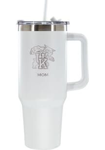 Kentucky Wildcats Mom 40oz Stainless Steel Tumbler - White