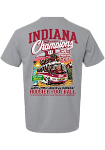 Something Inked Indiana Hoosiers Graphite 2025 College Football National Champions Lee Corso Bus S..
