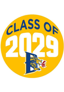 Navy Blue Drexel Dragons 3&quot; Class of 2029 Button