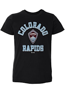 Colorado Rapids Toddler Black Colorado Rapids Classic Short Sleeve T-Shirt