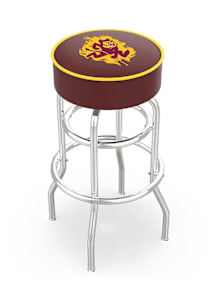Arizona State Sun Devils Sparky Double-Ring Swivel Pub Stool - Black