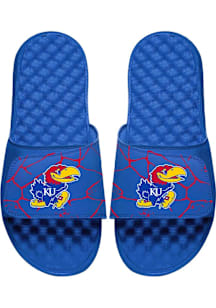 Kansas Jayhawks iSlide Primary 3 Pack Lifestyle Sock Mens Slides