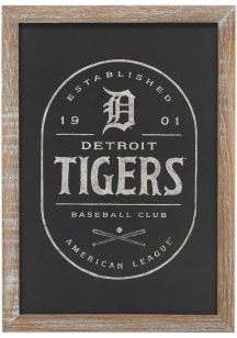 Detroit Tigers Framed Black and White Wall Wall Art