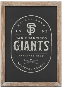 San Francisco Giants Framed Black and White Wall Wall Art