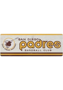 San Diego Padres Wood Wall Sign