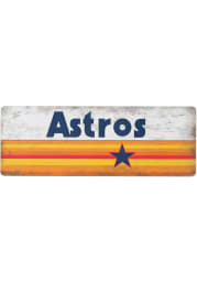 Houston Astros Wood Wall Sign