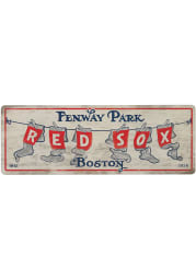 Boston Red Sox Wood Wall Sign