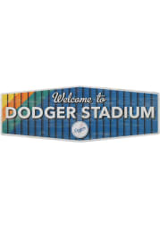 Los Angeles Dodgers Wood Wall Sign