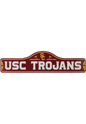 USC Trojans Metal Street Sign