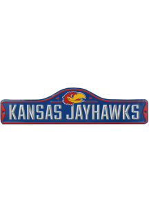 Kansas Jayhawks Metal Street Sign