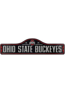 Ohio State Buckeyes Metal Street Sign