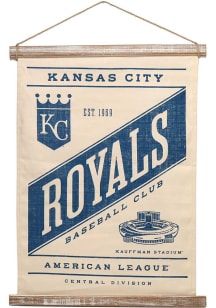 Kansas City Royals Banner Canvas Wall Wall Art