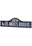 Los Angeles Dodgers Metal Street Sign - Blue