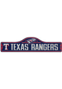 Texas Rangers Metal Street Sign