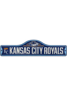 Kansas City Royals Metal Street Sign