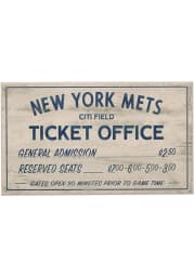 New York Mets Vintage Ticket Office Wall Sign