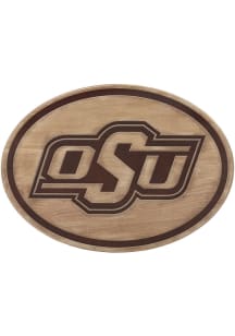 Oklahoma State Cowboys Logo Wood Wall Sign