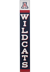 Arizona Wildcats Vertical Wood Wall Sign - Blue