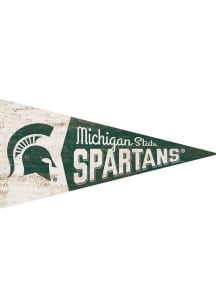 Michigan State Spartans Green Pennant Magnet