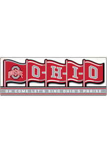 Ohio State Buckeyes Tradition Wood Sign