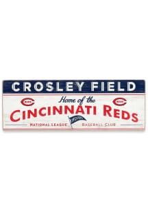Cincinnati Reds Wood Sign