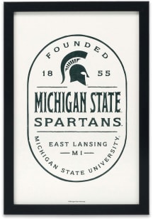 Michigan State Spartans 11x16 Framed Wood Picture Frame
