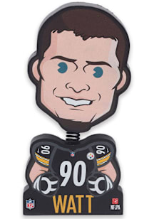 Pittsburgh Steelers Wood Black Desk Accessory