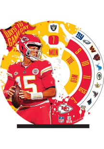 Kansas City Chiefs Countdown Red Desk Accessory